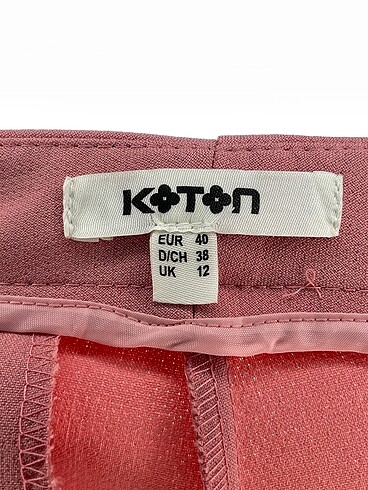 40 Beden çeşitli Renk Koton Kumaş Pantolon %70 İndirimli.
