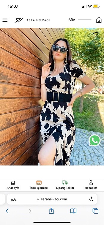 s Beden camel Renk Elbise