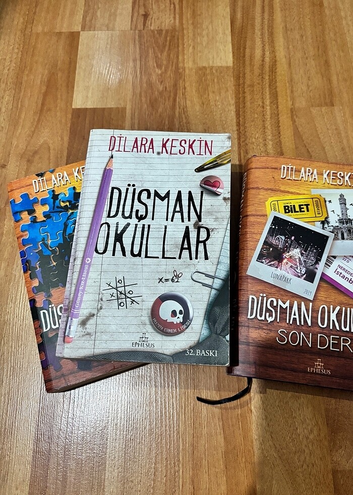 imzalı düşman okullar set - Görsel 5