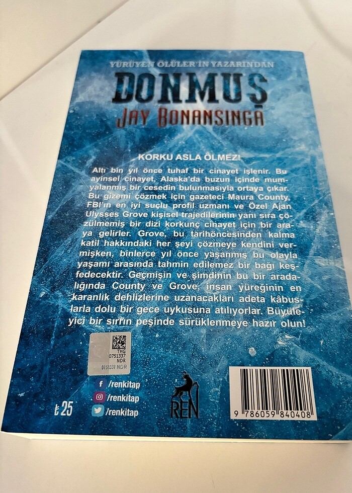 Donmuş-Jay Bonansiga kitap - Görsel 3