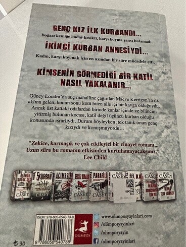 Sessiz Kurban-Jane Casey kitap - Görsel 5