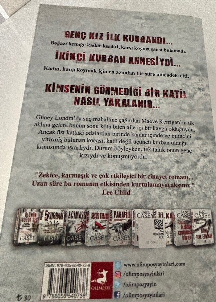 Sessiz Kurban-Jane Casey kitap - Görsel 5