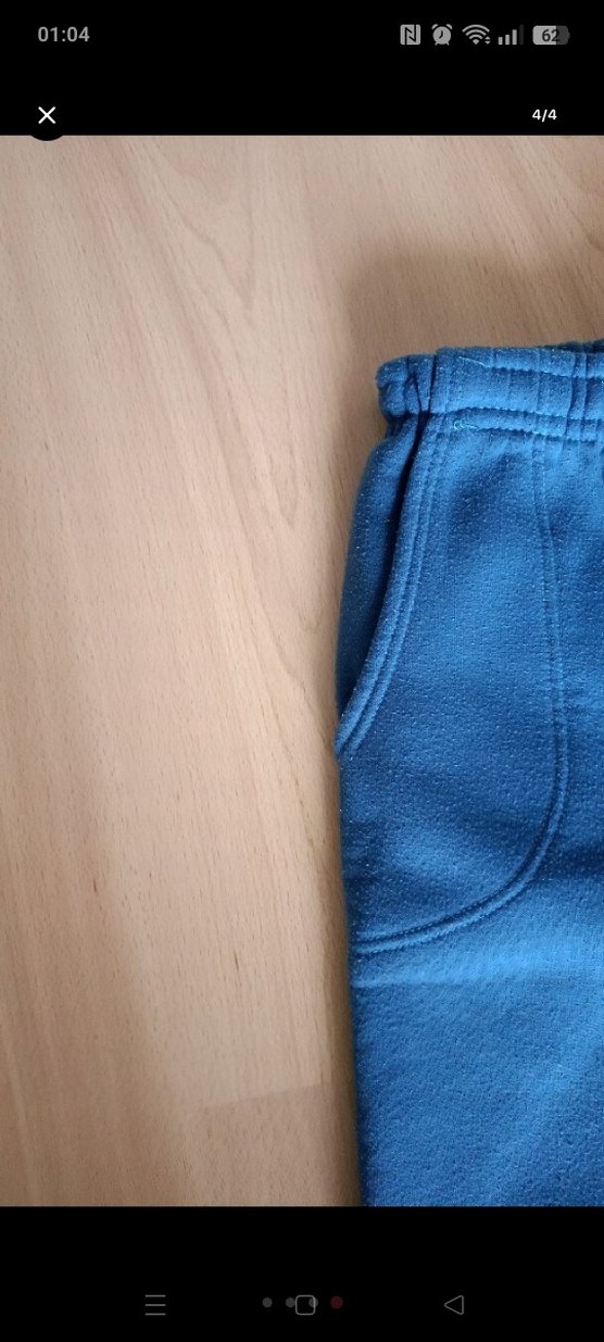 Lacivert Erkek  Rahat Kesim Pantolon - Görsel 4