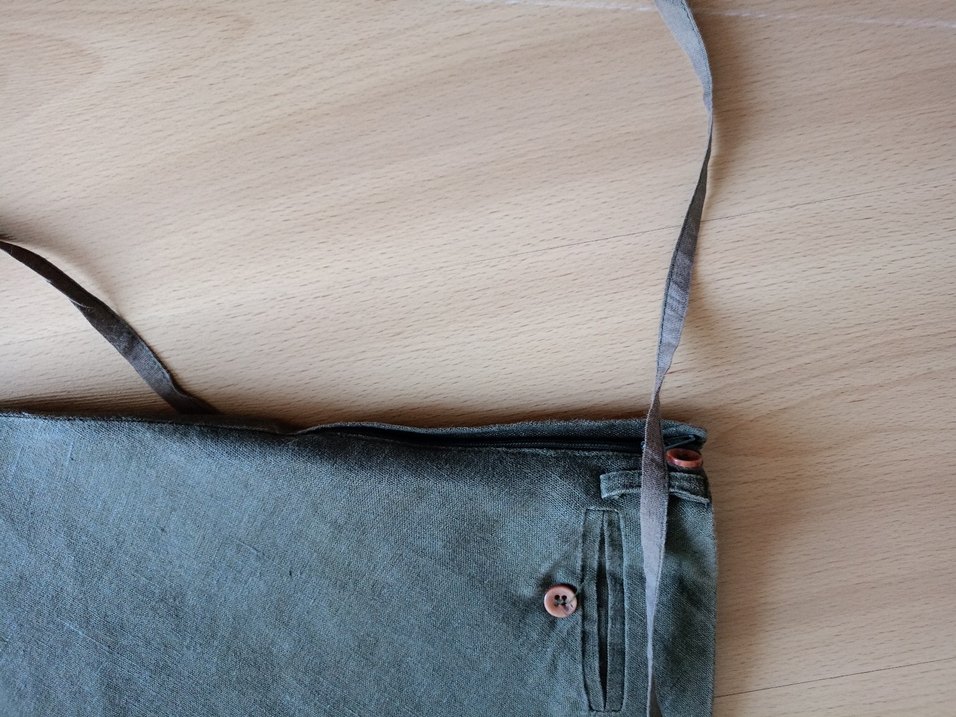 süper yenilikte saf ketenden üretilmiş marka etek - Görsel 4