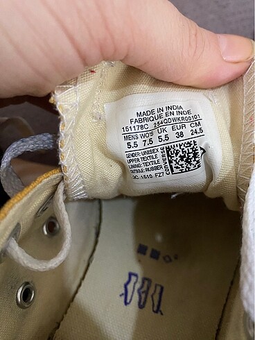 38 Beden Converse All star