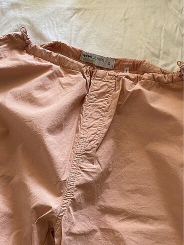 Paraşüt toz pembe pantolon