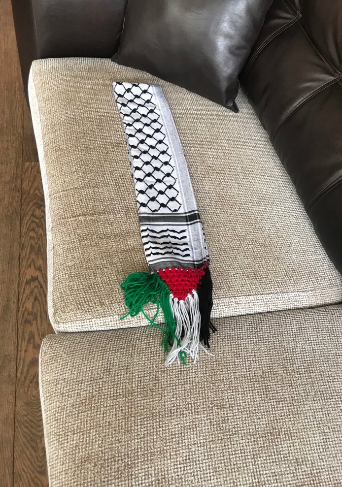 Püsküllü Çok Renkli Bohem Kadın Şal - Görsel 2