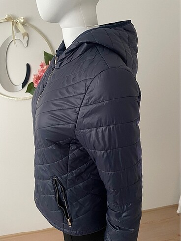 l Beden lacivert Renk İnce mont