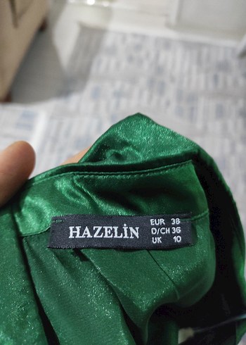 Parlak Yeşil Uzun Kollu Kadın Gömlek - Görsel 5