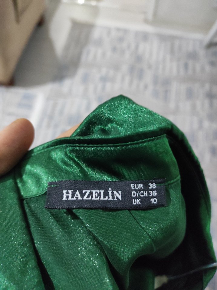 Parlak Yeşil Uzun Kollu Kadın Gömlek - Görsel 5