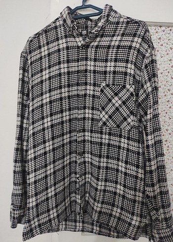 Pamuklu Gri Ekose Desenli erkek Gömlek - Görsel 2