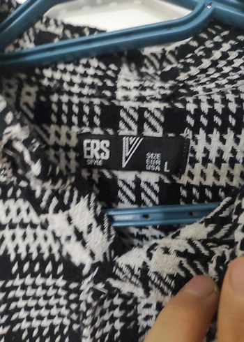 Pamuklu Gri Ekose Desenli erkek Gömlek - Görsel 6