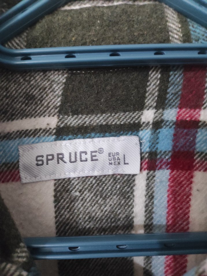 Düğmeli Çok Renkli Oversize erkek  Gömlek - Görsel 3