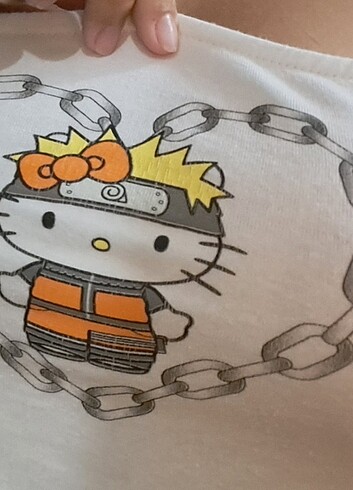 Diğer Naruto X Hello kitty koleksiyon tişort