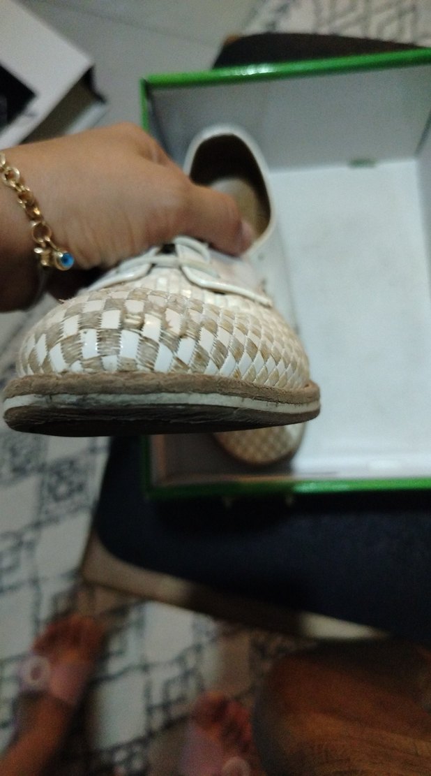 Beyaz çocuk özel Gün Ayakkabı - Görsel 3