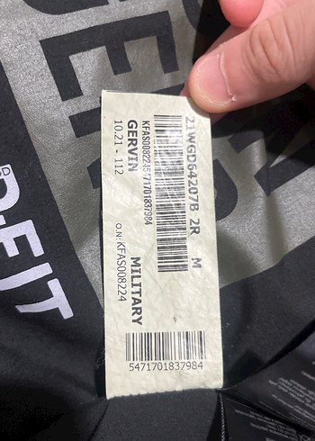 Derimod Gervin Military Deri Ceket M Beden - Görsel 7