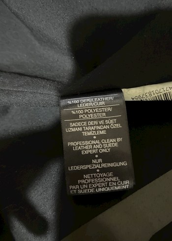 Derimod Gervin Military Deri Ceket M Beden - Görsel 8