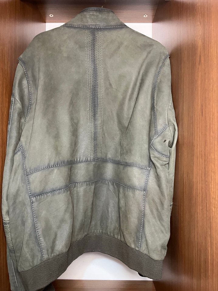 Derimod Gervin Military Deri Ceket M Beden - Görsel 3