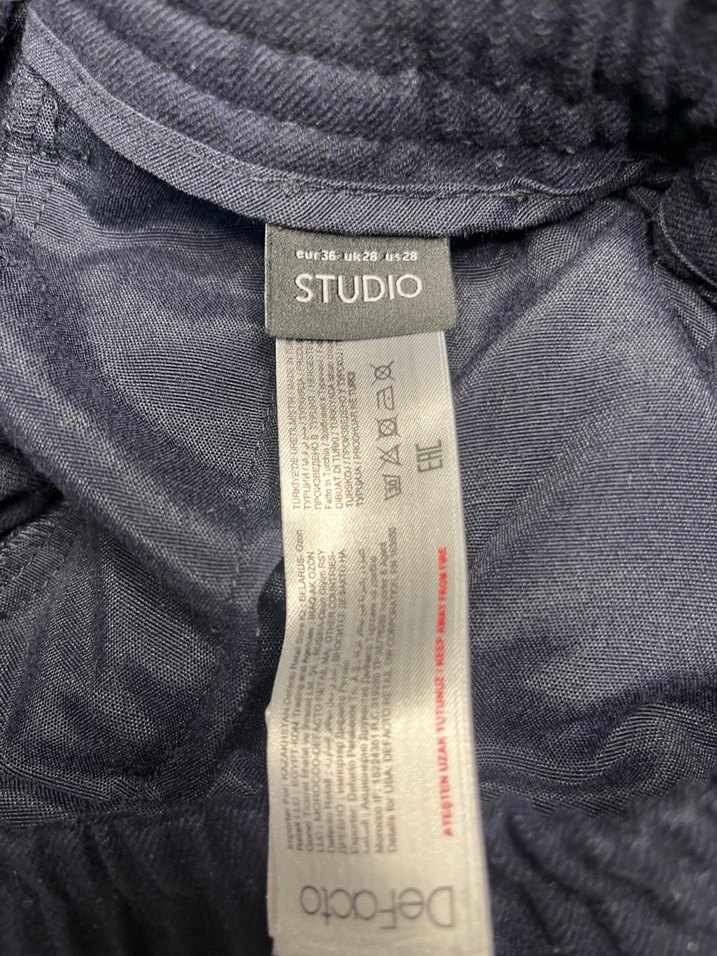 Lacivert Defacto Kışlık Rahat Pantolon 36 Beden - Görsel 3