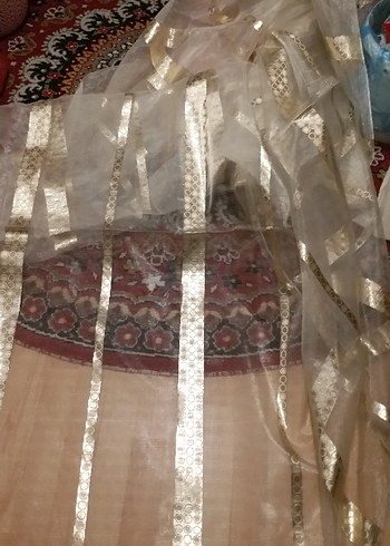 TAÇ MARKA DİKİLMEMİŞ TÜL PERDELİK KUMAŞ - Görsel 3