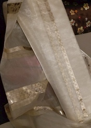 TAÇ MARKA DİKİLMEMİŞ TÜL PERDELİK KUMAŞ - Görsel 5