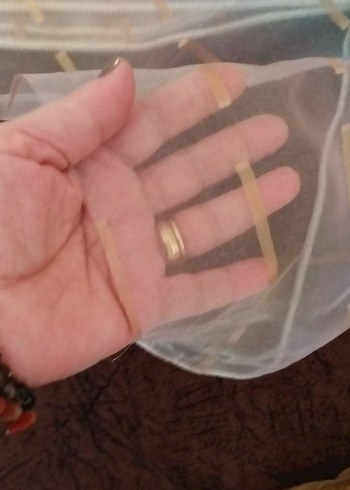 TAÇ MARKA DİKİLMEMİŞ TÜL PERDELİK KUMAŞ - Görsel 9