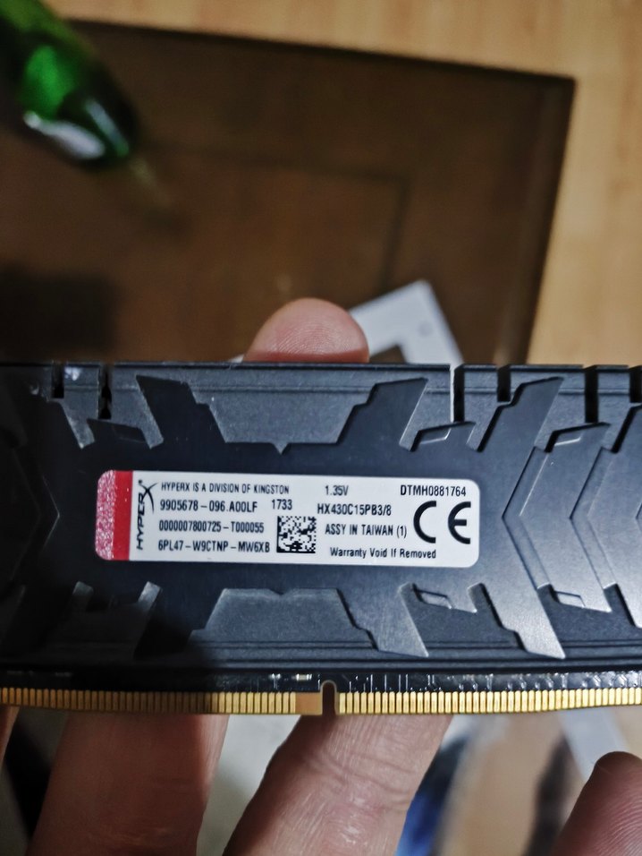 HyperX 2x8 16gb 2666mhz ram - Görsel 2