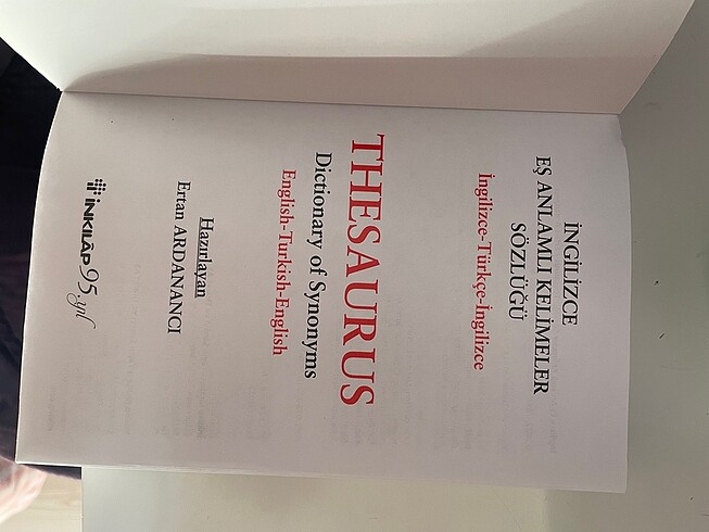 Thesaurus sözlük - Görsel 4