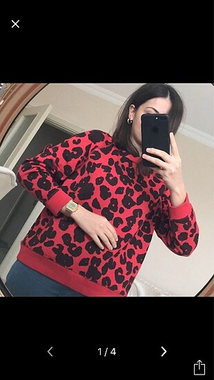 Leopar sweat