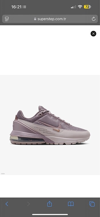 37 Beden Nike air max pulse lila ayakkabı