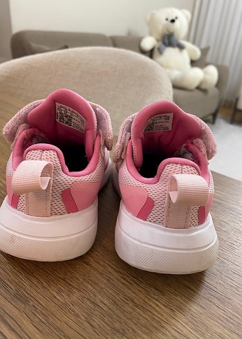 Adidas Kız Çocuk Pembe Adidas Cırtlı Spor Ayakkabı