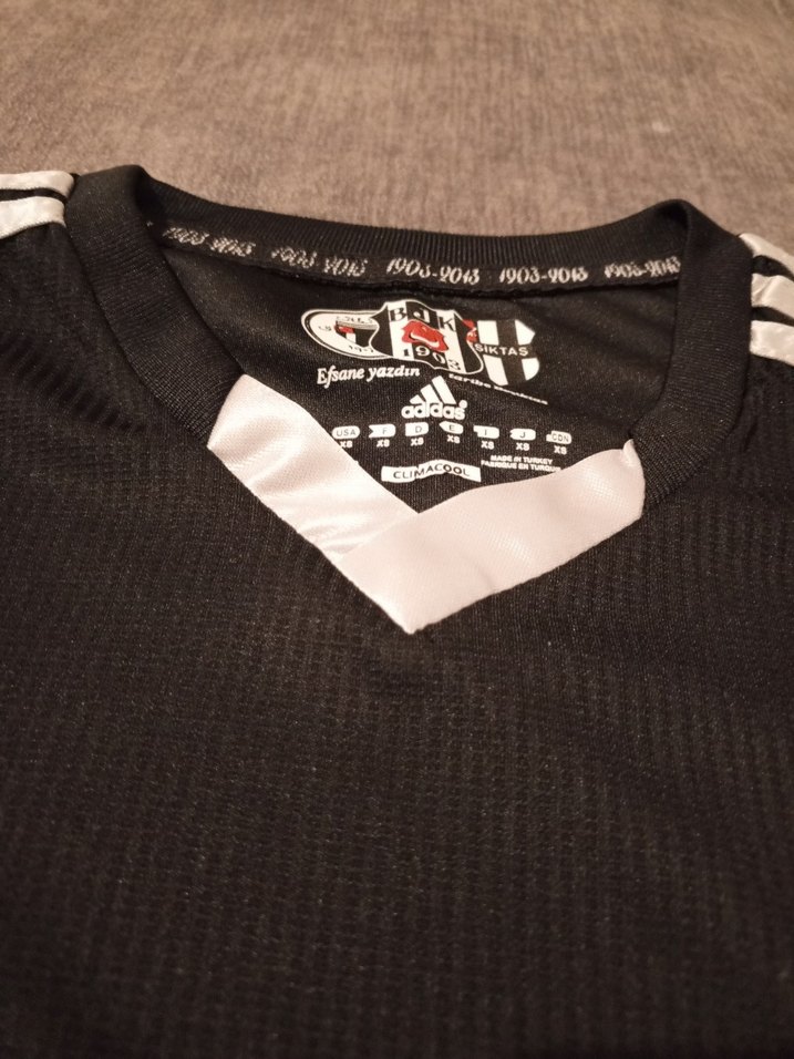 Toyota Baskılı Siyah Adidas Erkek Forma - Görsel 5