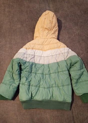 Erkek Çocuk Kapüşonlu Fermuarlı Mont - Görsel 2