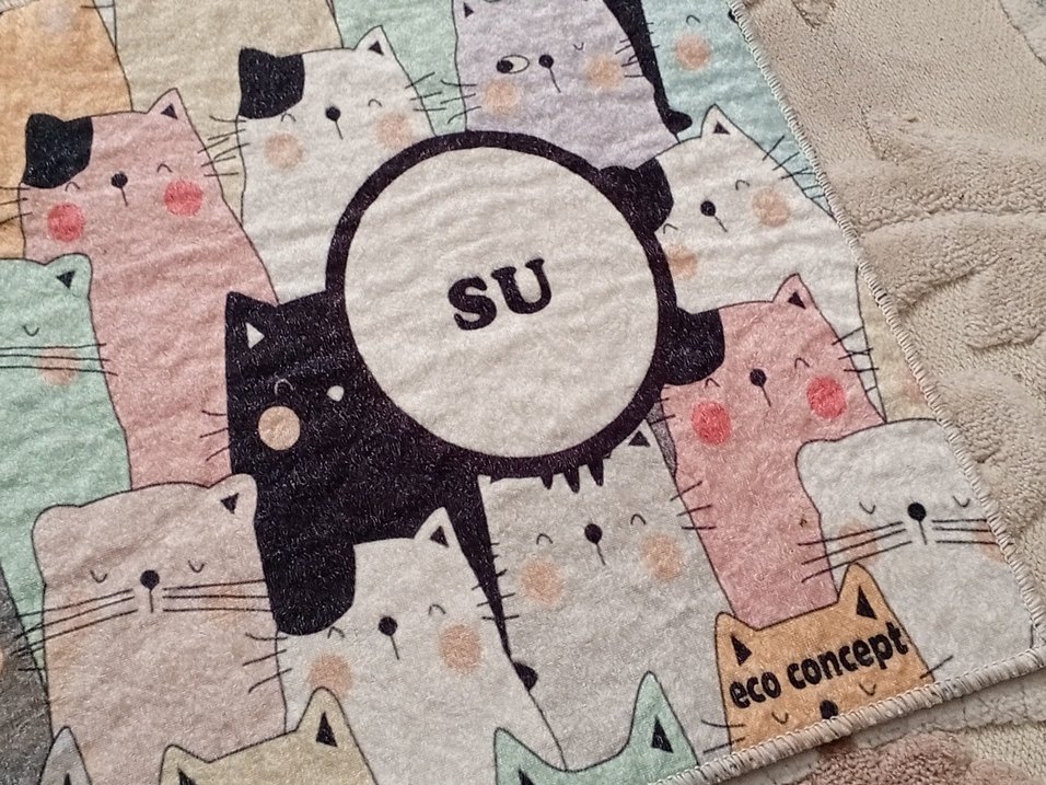 Pastel Renkli kedi mama paspası - Görsel 4