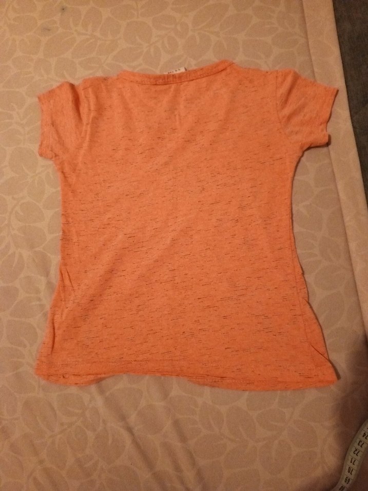 Kız Çocuk pembeZebra Desenli Tişört - Görsel 3