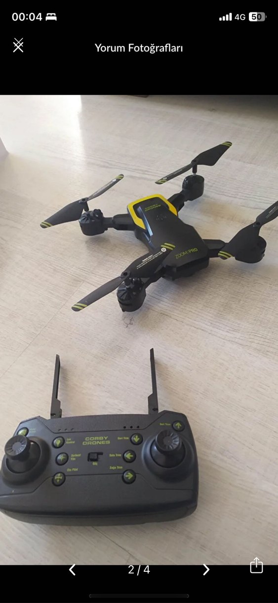 Corby Cx007 Zoom Pro Akıllı Drone 2 Bataryalı - Görsel 2
