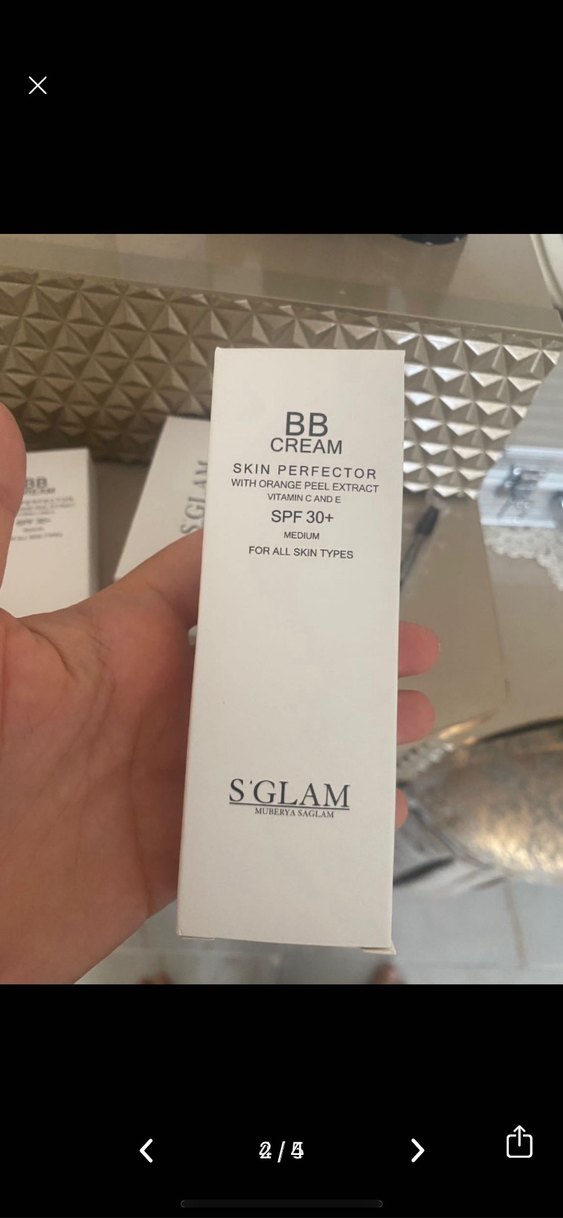 S'GLAM BB Krem Medium SPF 30 50ml - Görsel 2