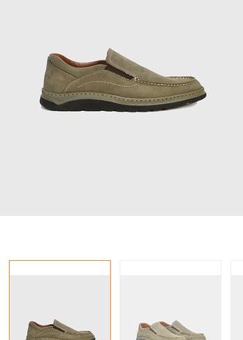 Bej Süet Erkek Günlük Loafer Ayakkabı - Görsel 2