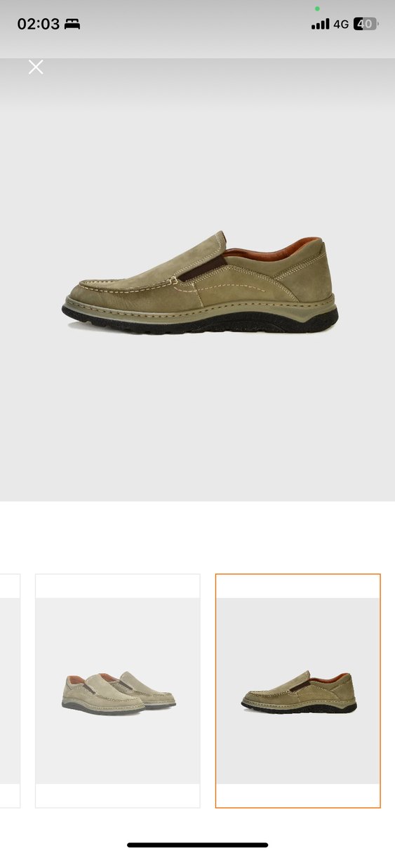 Bej Süet Erkek Günlük Loafer Ayakkabı - Görsel 3