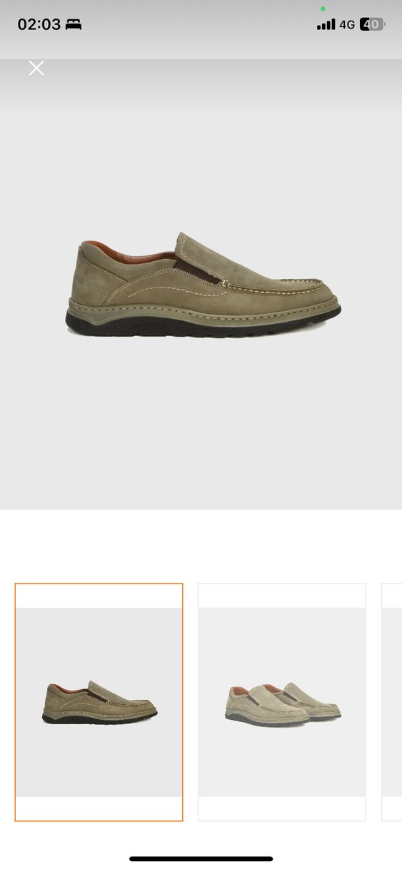 Bej Süet Erkek Günlük Loafer Ayakkabı - Görsel 2