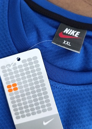 Nike Erkek Mavi Spor Tişört - Görsel 2