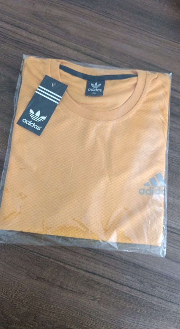 Adidas Sarı Kısa Kollu Spor Tişört - Görsel 2