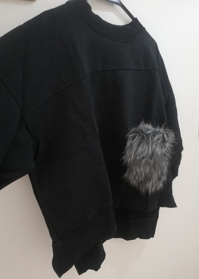 Kürk Cepli Sweat  - Görsel 3