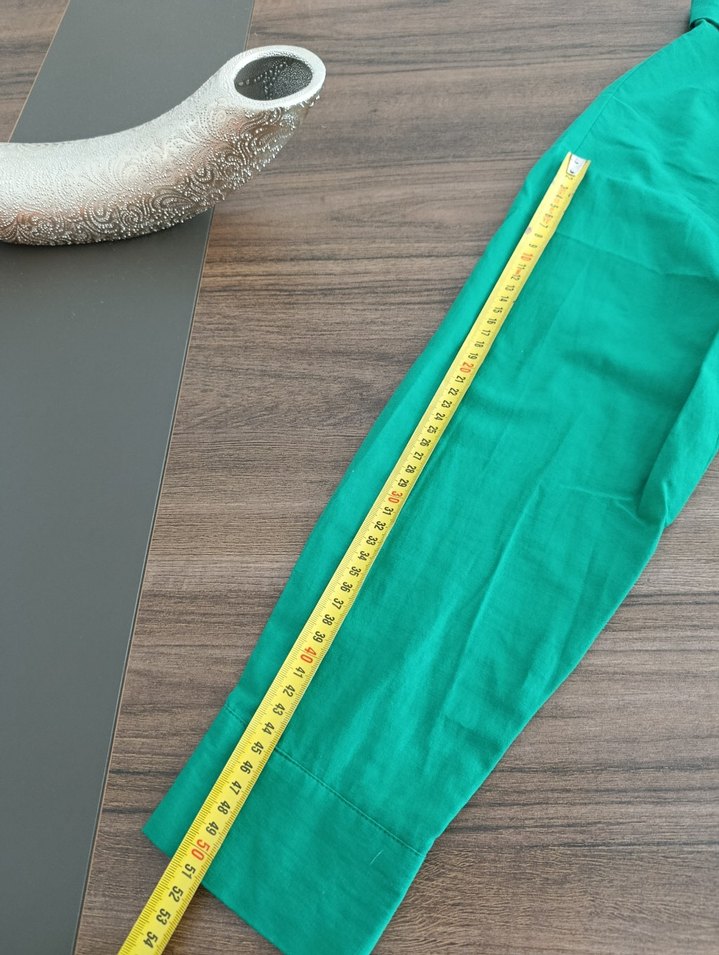 Benetton Yeşili Kadın Gömlek - Görsel 4