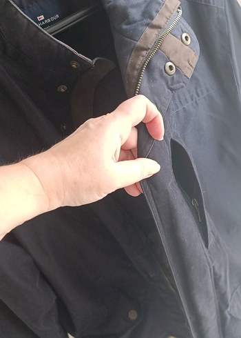 Marks&Spencer Lacivert,Kahverengi Erkek Kaban - Görsel 8