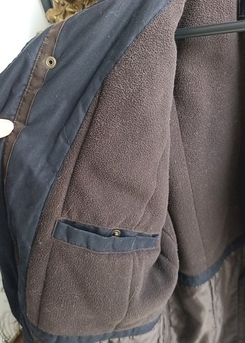 Marks&Spencer Lacivert,Kahverengi Erkek Kaban - Görsel 3