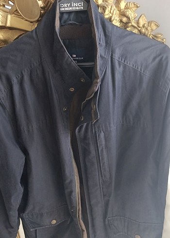 Marks&Spencer Lacivert,Kahverengi Erkek Kaban - Görsel 6