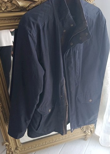 Marks&Spencer Lacivert,Kahverengi Erkek Kaban - Görsel 7