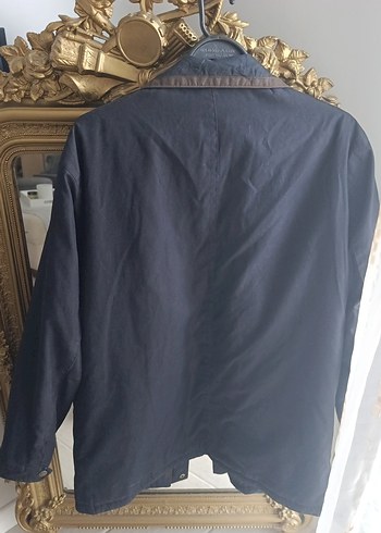 Marks&Spencer Lacivert,Kahverengi Erkek Kaban - Görsel 5