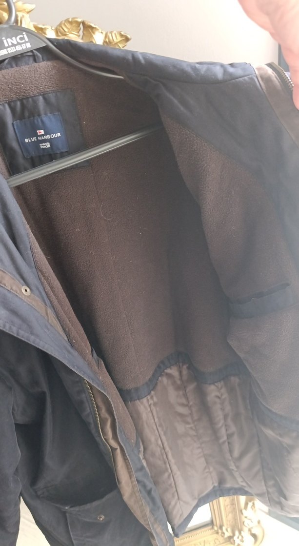 Marks&Spencer Lacivert,Kahverengi Erkek Kaban - Görsel 4